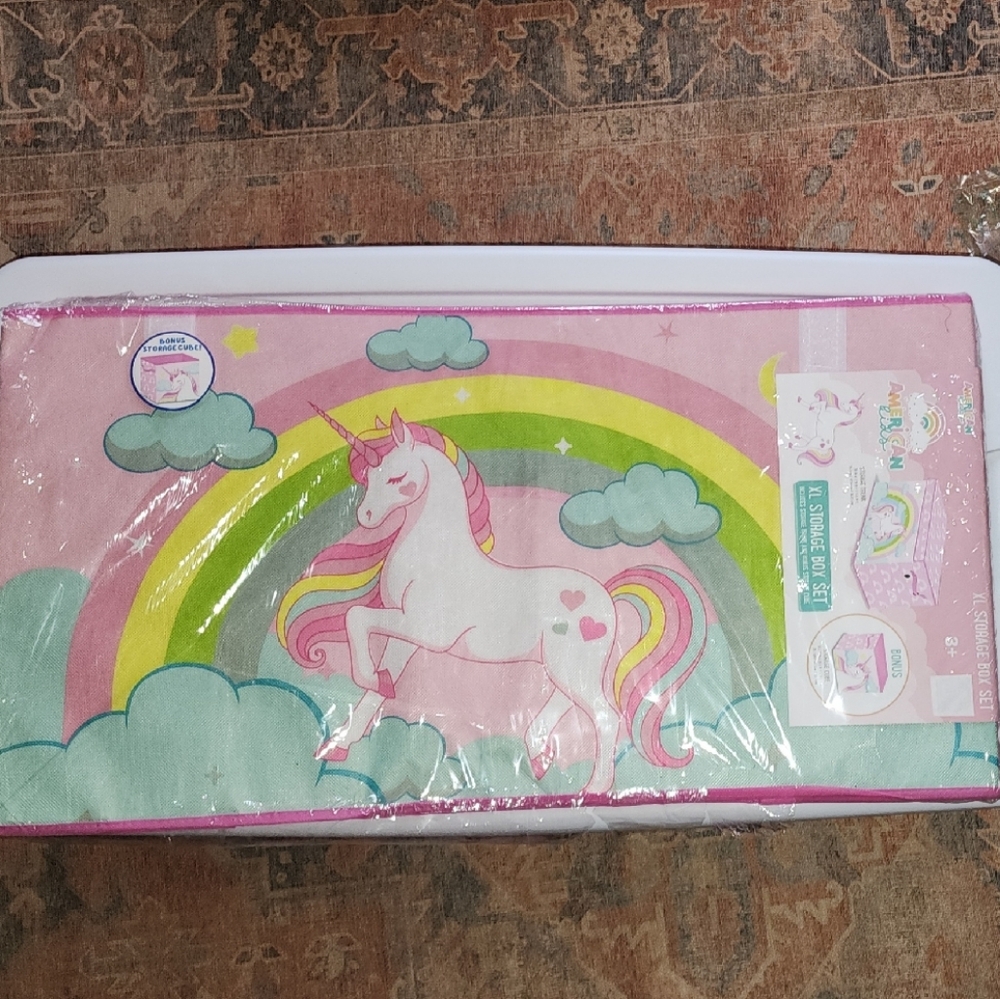 Unicorn XL Storage Box 2pc Set